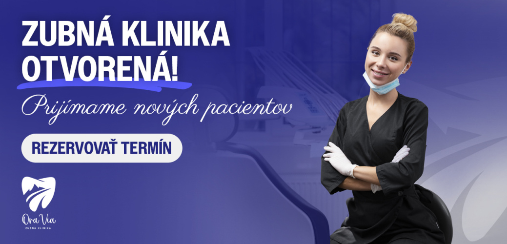 Zubná klinika otvorená!